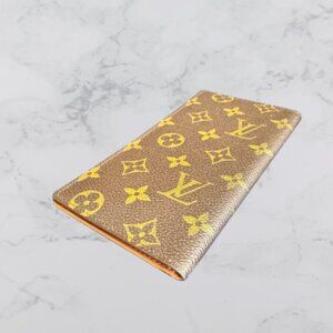 Vintage Monogram Louis Vuitton Long Card Holder (Used)